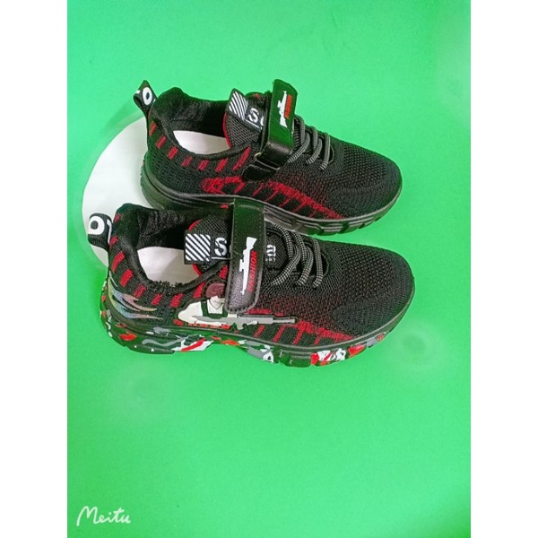 Giày siêu nhân⭐Giày thể thao in hình siêu nhân lưới thoáng cho bé trai size 32-37