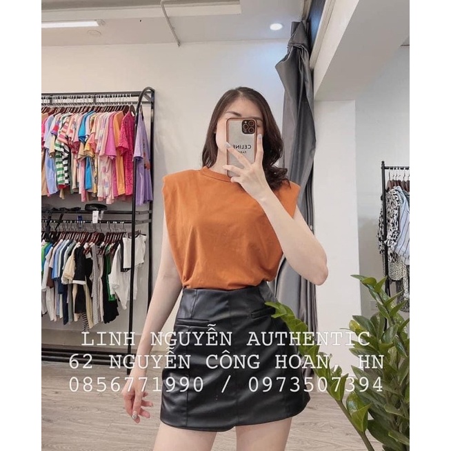 ÁO ĐỘN VAI MANGO AUTH ĐỦ MÀU DIỆN HÈ CỰC SANG