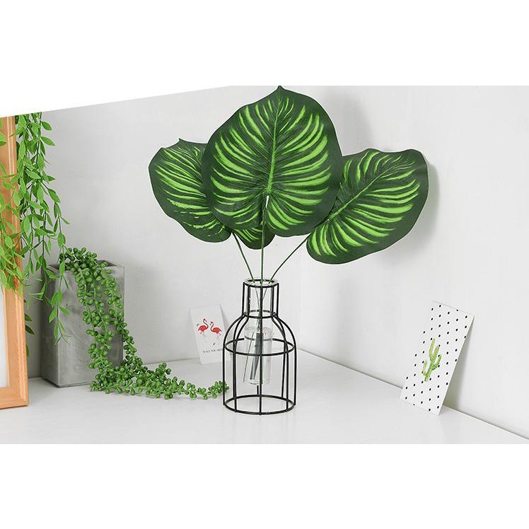 Hoa giả - Cây xanh nhân tạo Cây lá - Trang trí nền - Trang trí tiệc