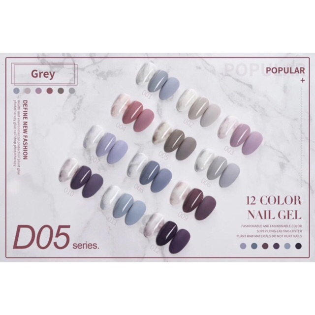 Sơn Gel JINJU mã D05 chai 15ml chính hãng
