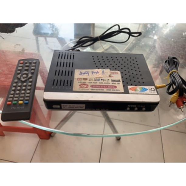 Đầu thu kỹ thuật số dvb t2 ,sdtv 17hd,tctek 211,top t2 củ hoạt động tốt bảo hành 1 tháng