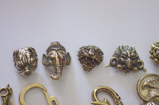 Mặt conchos kiểu, trang trí hoặc kết hợp nút bấm chén