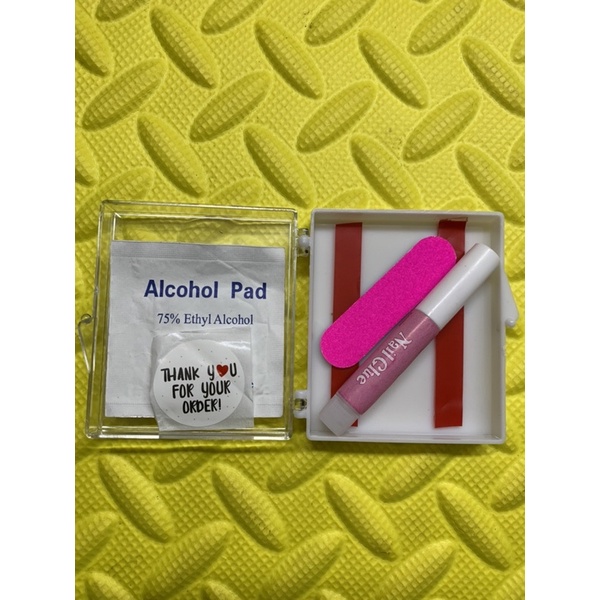 Combo làm nail box hộp vuông có dán keo