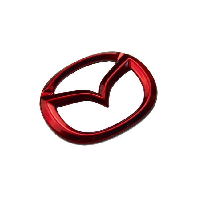 Trang trí logo trên vô lăng xe mazda 3, 6, cx5 ốp logo vô lăng mazda