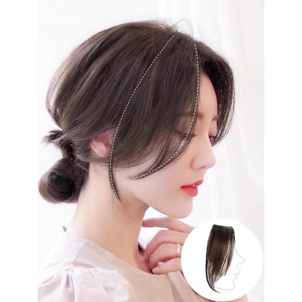 Tóc Mái Giả Phong Cách Hàn Quốc Xinh Xắn Cho Nữ