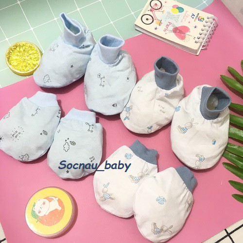 Bao tay/ bao chân Mio cotton siêu mềm cho bé sơ sinh