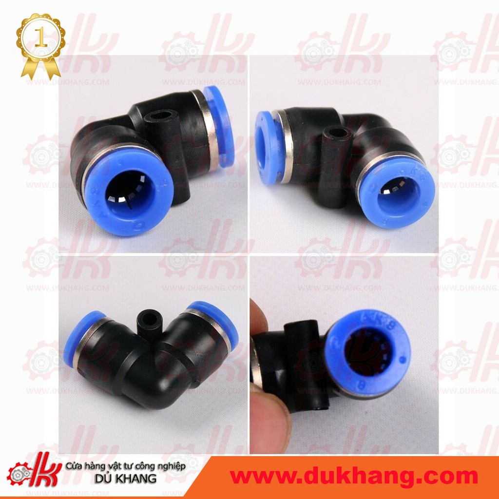 Co nối 2 đầu ống khí nén PV