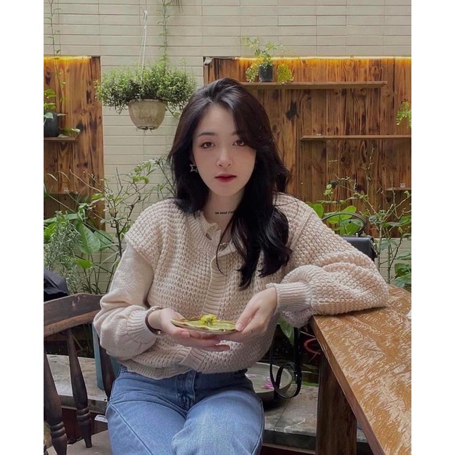 Cadigan len xinh xắn 2021