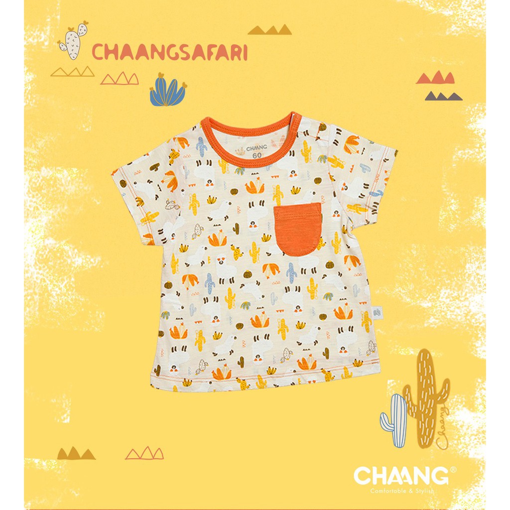 Áo phông cho bé CHAANG safari xương rồng