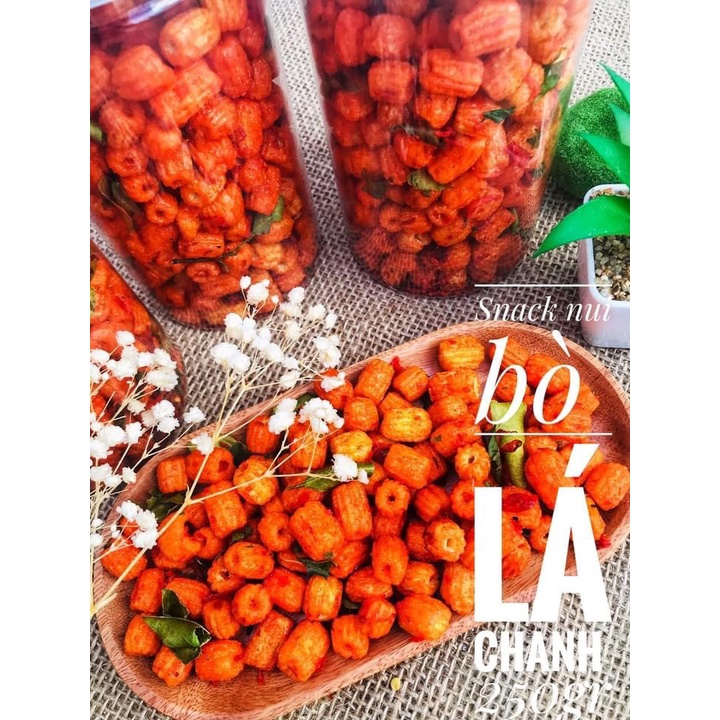 300GR NUI SẤY KHÔ BÒ LÁ CHANH