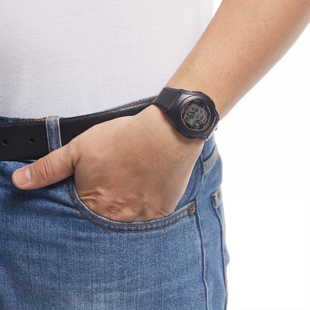 Đồng Hồ Nam/nữ Casio F-200 (9ADF 9ASDF 2BDF 1ADF) chống nước 5ATM - Đèn nền LED - CÓ BÁO THỨC | BigBuy360 - bigbuy360.vn