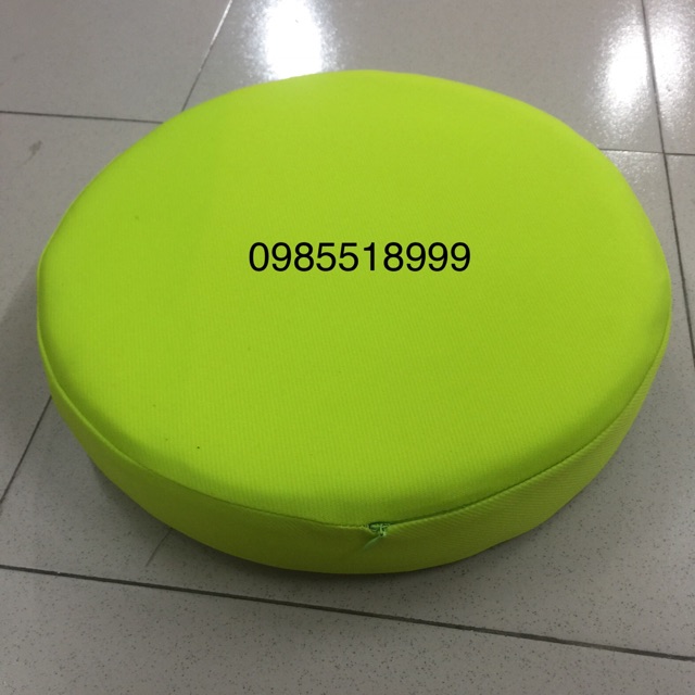 Nệm tròn-màu xanh chuối