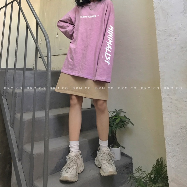 [Mã WASKT304 giảm 15% tối đa 30K đơn 99K] ÁO LONGSLEEVE “ MINIMALIST “ | BigBuy360 - bigbuy360.vn