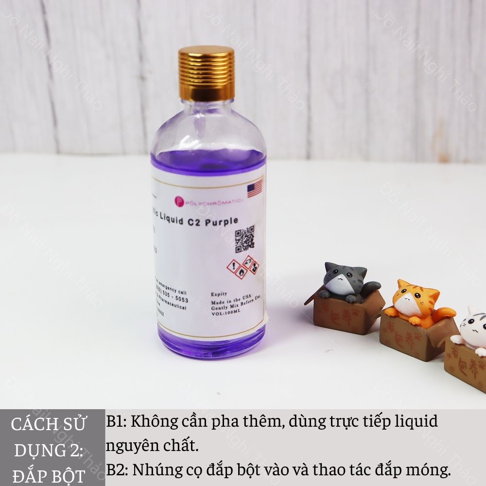 Nước đắp bột nặn hoa 100ml