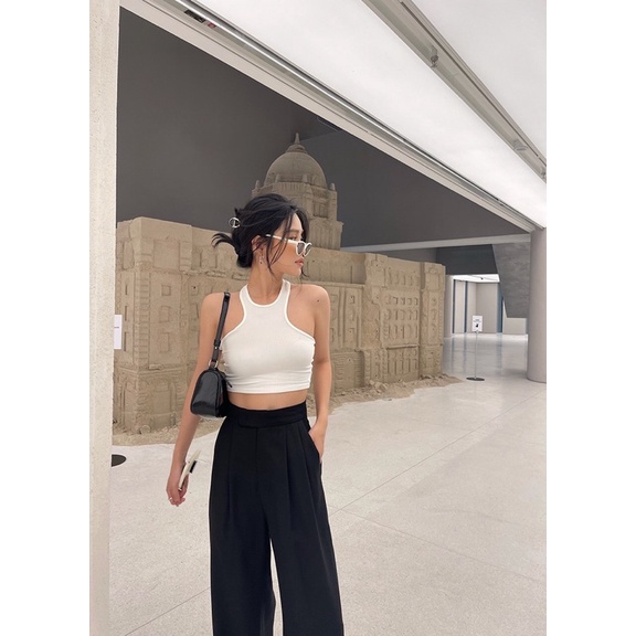 Áo croptop ba lỗ MOODY NUDY | BigBuy360 - bigbuy360.vn