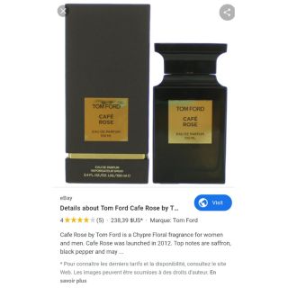 Nước hoa tf cafe rose 100ml_ lỗi tem .tem macy's mỹ