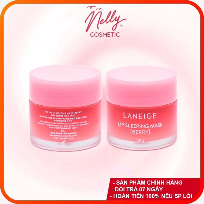 (❤️ HOT SALES ❤️) Mặt nạ ngủ cho môi Laneige 20g Lip Sleeping Mask, Mặt nạ ngủ môi Laneige Berry hàn quốc | BigBuy360 - bigbuy360.vn
