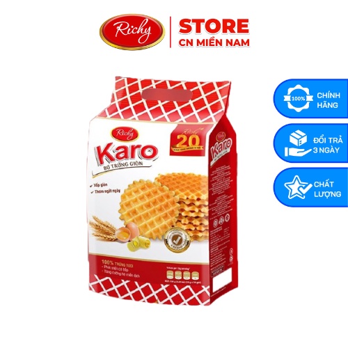 Bánh Karo Richy Bơ Trứng Giòn 150g