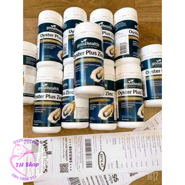 Tinh Chất Hàu Biển Úc Oyster Plus Zinc  Tăng Cường Sinh Lý & Hỗ Trợ Nam Giới