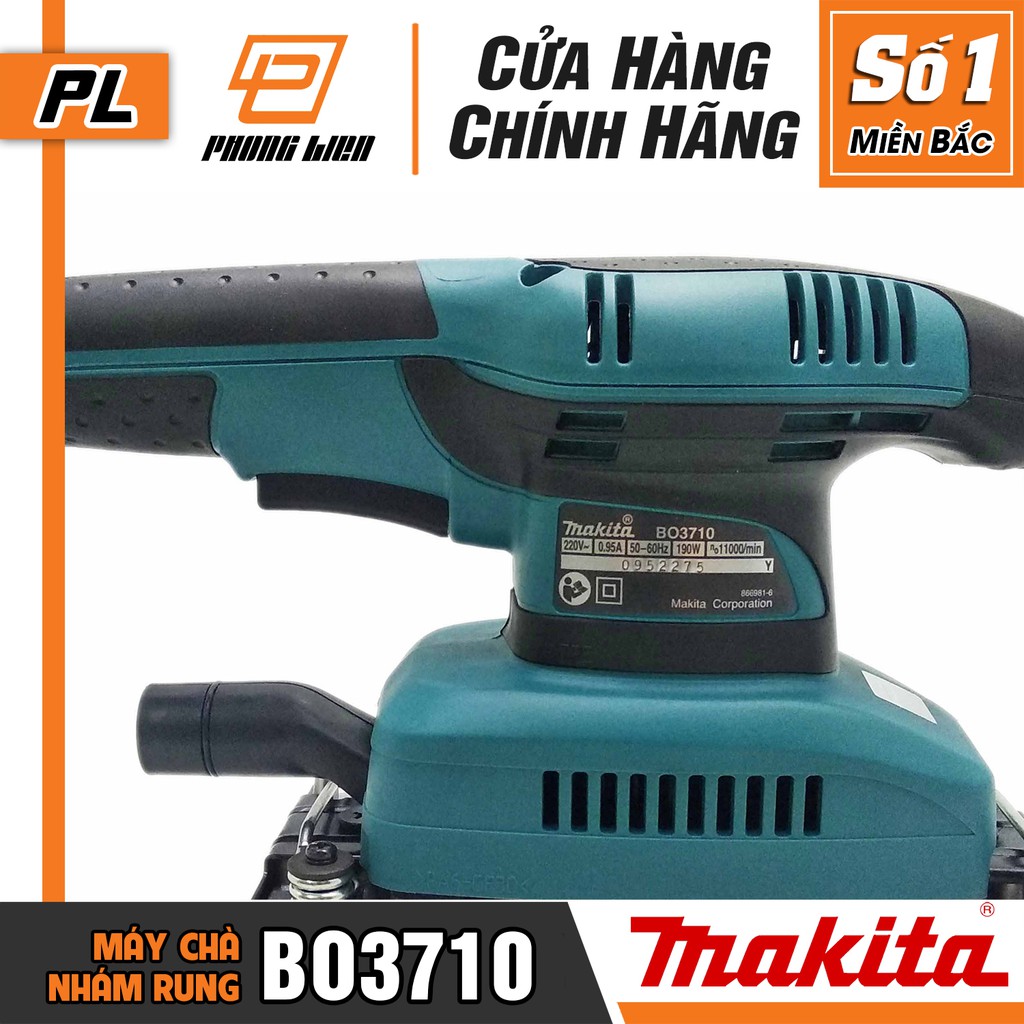Máy Chà Nhám Rung Chữ Nhật Makita BO3710  - Hàng Chính Hãng