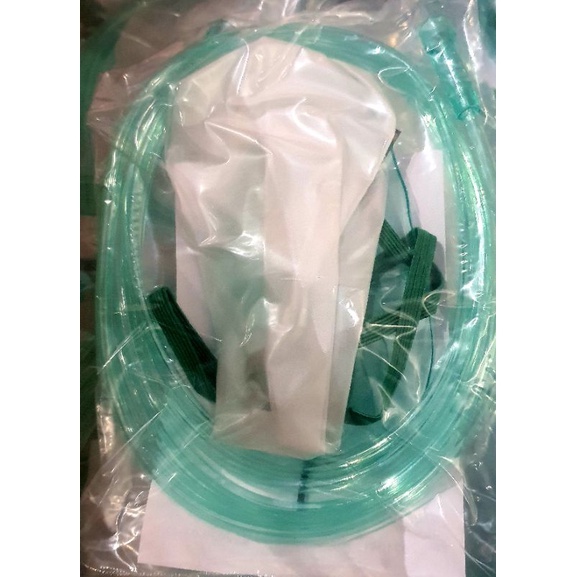 Dây thở oxy 2 nhánh, Mask oxy, Mặt nạ thở oxy có túi