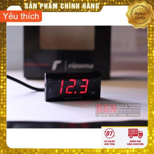 💖 Đồng hồ đo vod gắn xe máy
