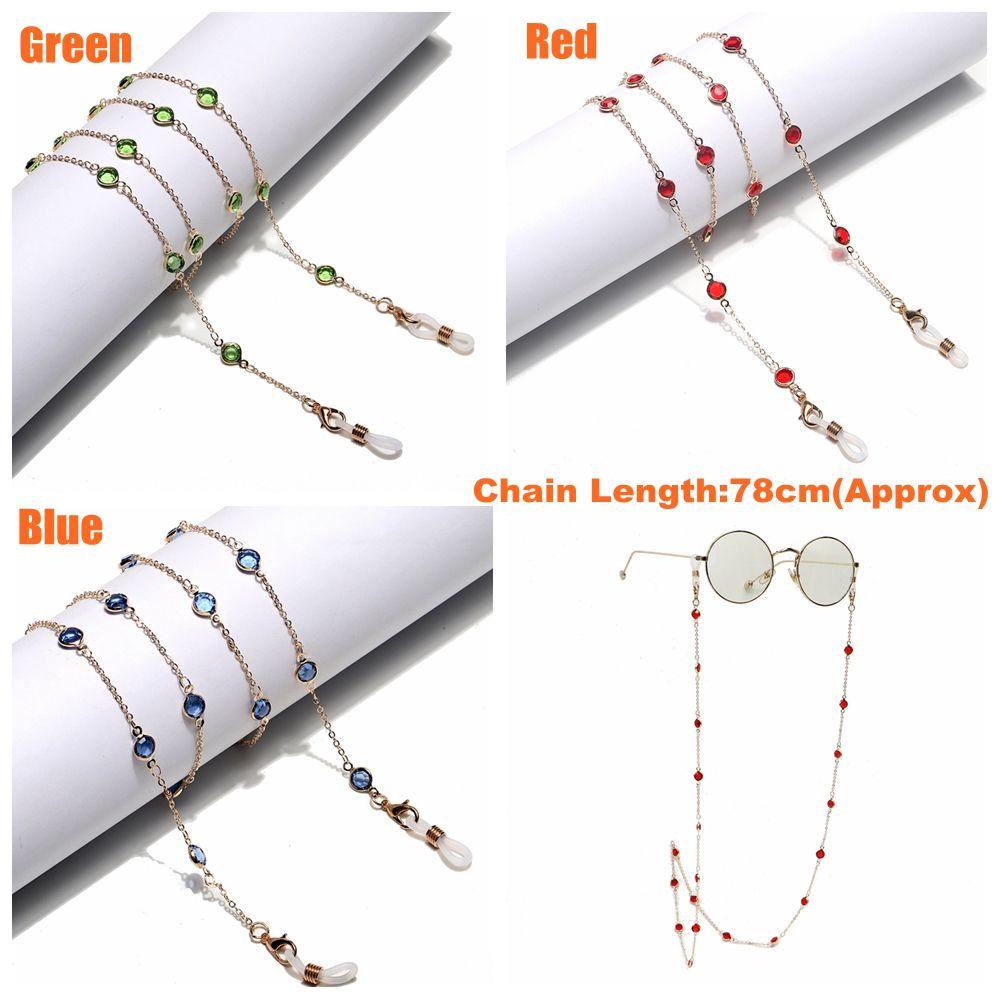 Dây Xích Kim Loại Đeo Mắt Kính Chống Trượt Thời Trang