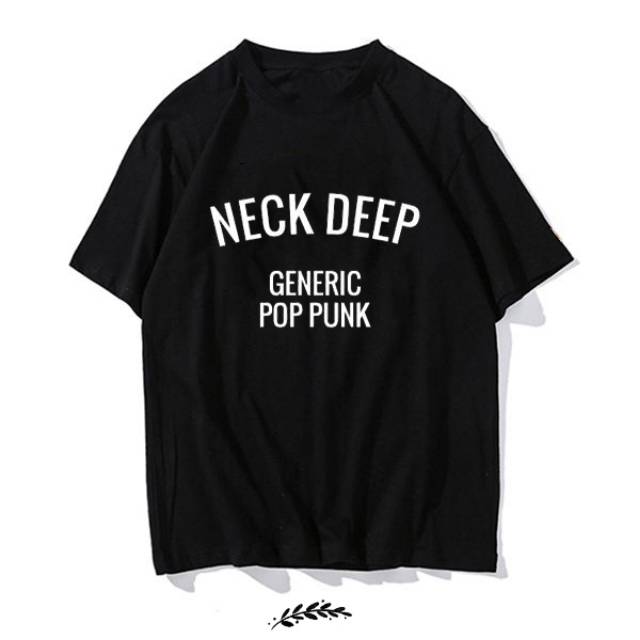 Áo Thun Cổ Tròn In Hình Ban Nhạc Pop Punk Cá Tính