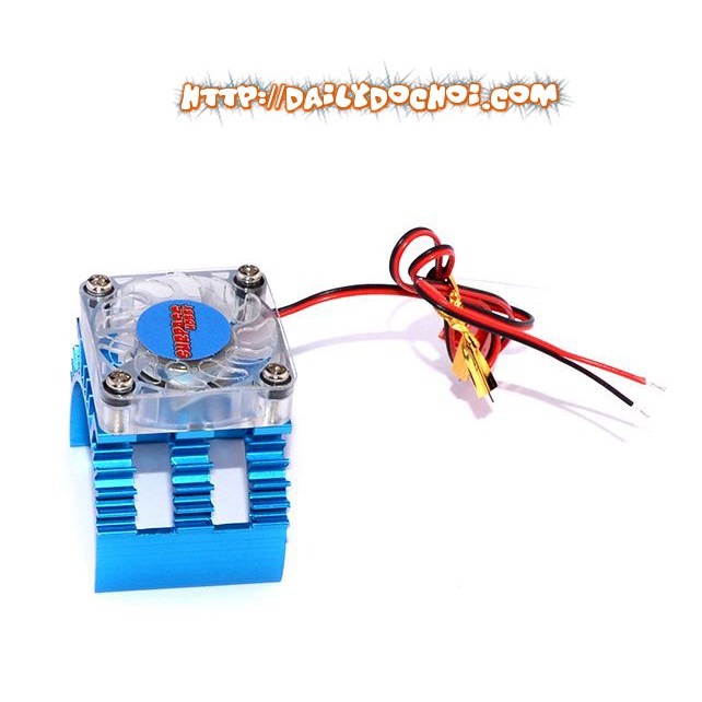 Mẫu quạt tản nhiệt ESC 1/10 mô hình xe đua leo núi đặc biệt, cam kết hàng chất lượng cao giá thành tốt nhất thị trường