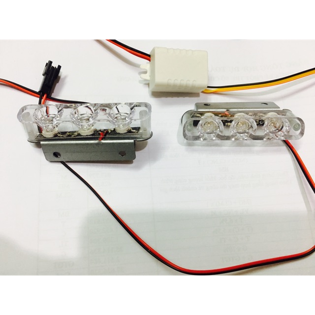 Đèn police strobe lam lắp mọi loại xe