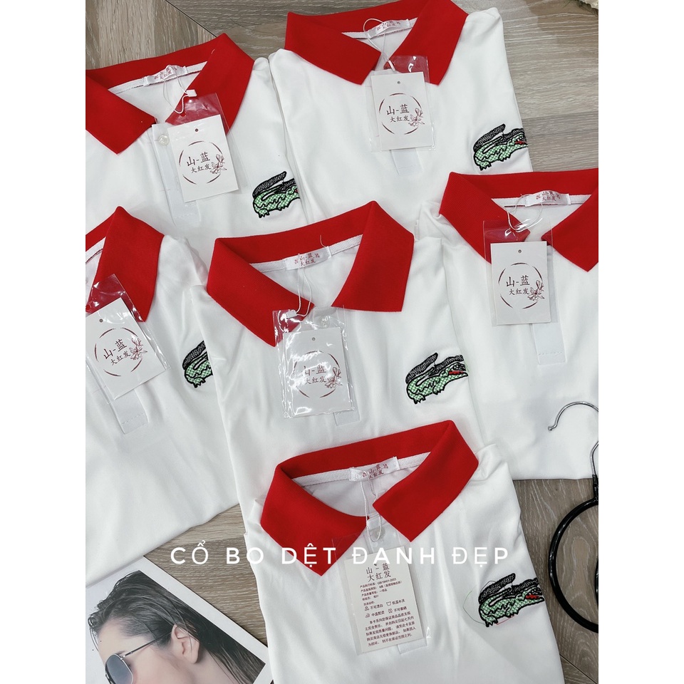 [ 𝐅𝐑𝐄𝐄 𝐒𝐇𝐈𝐏 ] ÁO POLO THÊU HÌNH CÁ SẤU SIÊU HÓT