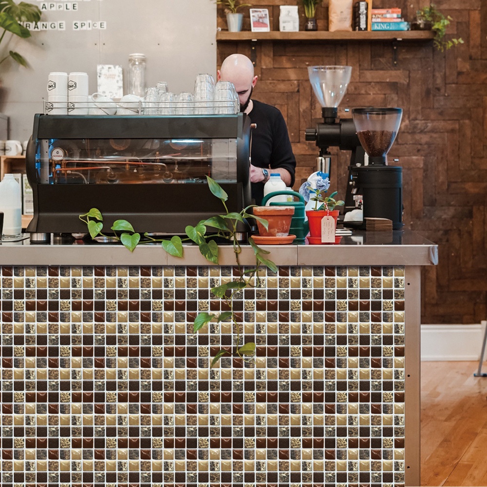 Miếng dán tường giả gạch 3D độc đáo