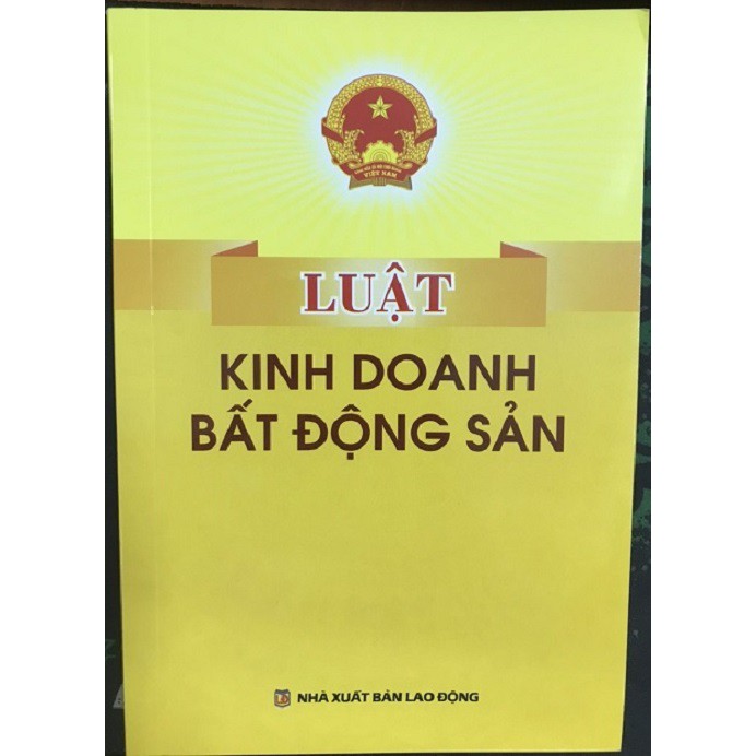 Sách - Luật kinh doanh bất động sản 