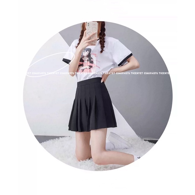 Chân váy TENNIS xếp ly hàn quốc