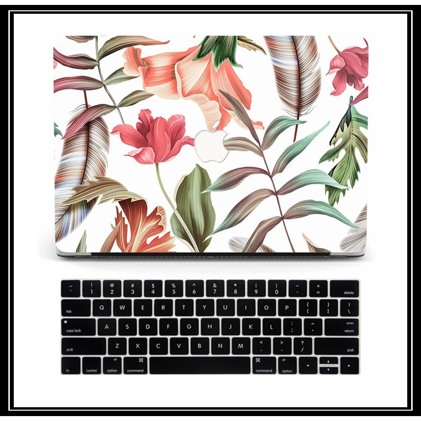【flower】Ốp Lưng Macbook Hoạt Hình m1 New Macbook Air 13.3 2018 Pro 13 touch bar Retina15.4 A1932 A1466 A1708 Air11 Case A2159 A1706 A1707 Cover 2020Pro13（A2251/A2289）Computer case