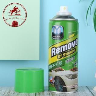 Chai Xịt Tẩy Keo, Nhưa Đường, Băng Dính, Vết Bám Khó Rửa Trên Xe Máy, Ô Tô Remove of sticker 450ml