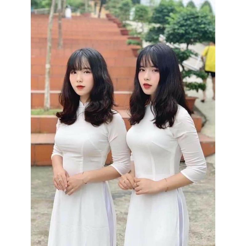 Áo dài học sinh SIÊU RẺ  cảm kết lên phom đẹp