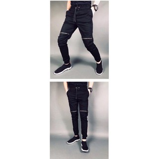quần jogger kaki co giãn nam nữ