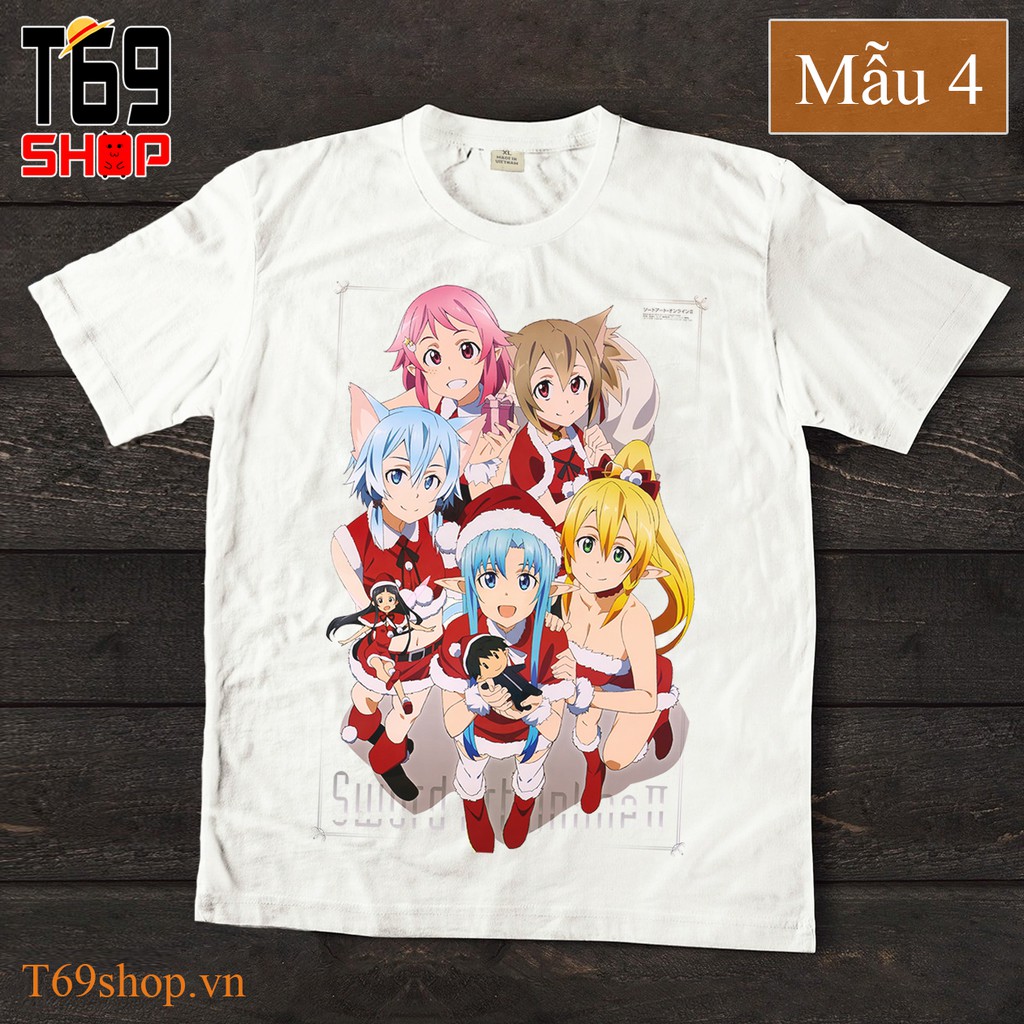 Áo thun anime Sword Art Online (Có nhiều mẫu)