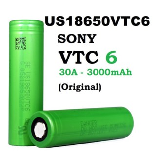 Pin 18650 Sony VTC6 US18650 VTC6 30A 3000mAh - Hàng chính hãng - Xả cao