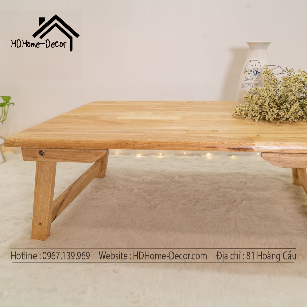 ☀️FREESHIP - RẺ VÔ ĐỊCH☀️ Bàn gấp , bàn trà kiểu nhật gỗ cao su tự nhiên, chắc chắn bền đẹp, tiện lợi | BigBuy360 - bigbuy360.vn