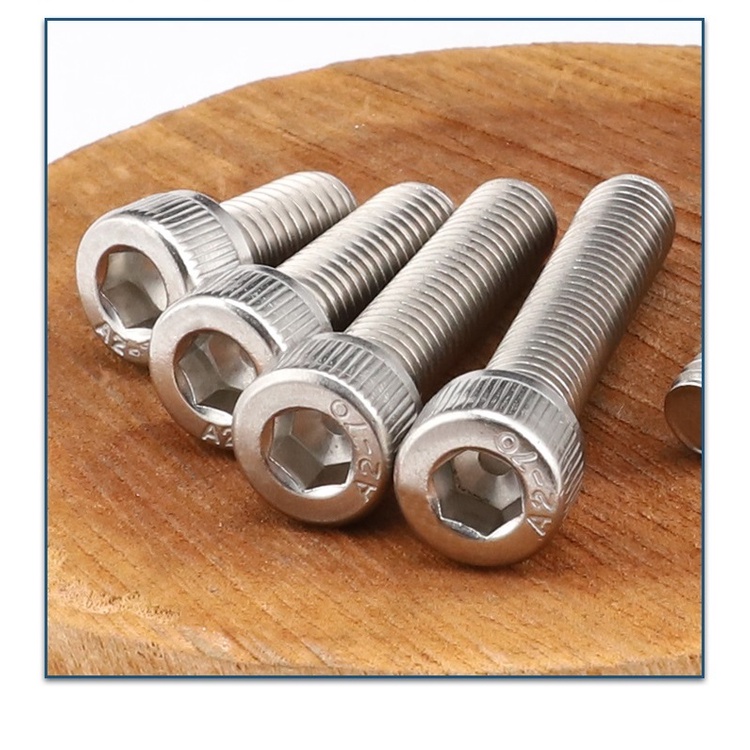 50c bulong lục giác chìm đầu trụ M3 INOX 304, M3X6,M3X8,M3X10,M3X12, M3X16, M3X20,M3X25,M3X30