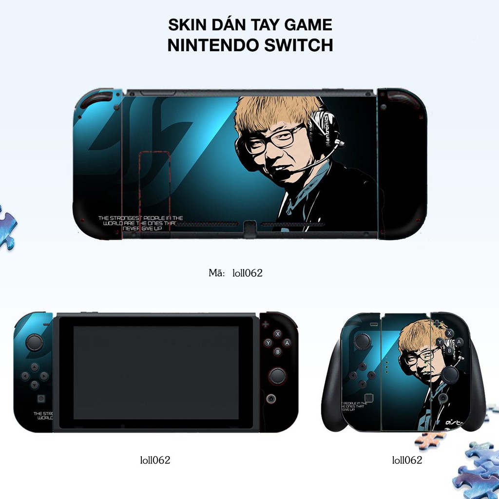 Skin dán máy Nintendo Switch in hình Liên quân Siêu Đẹp [ Nhiều Hình ]