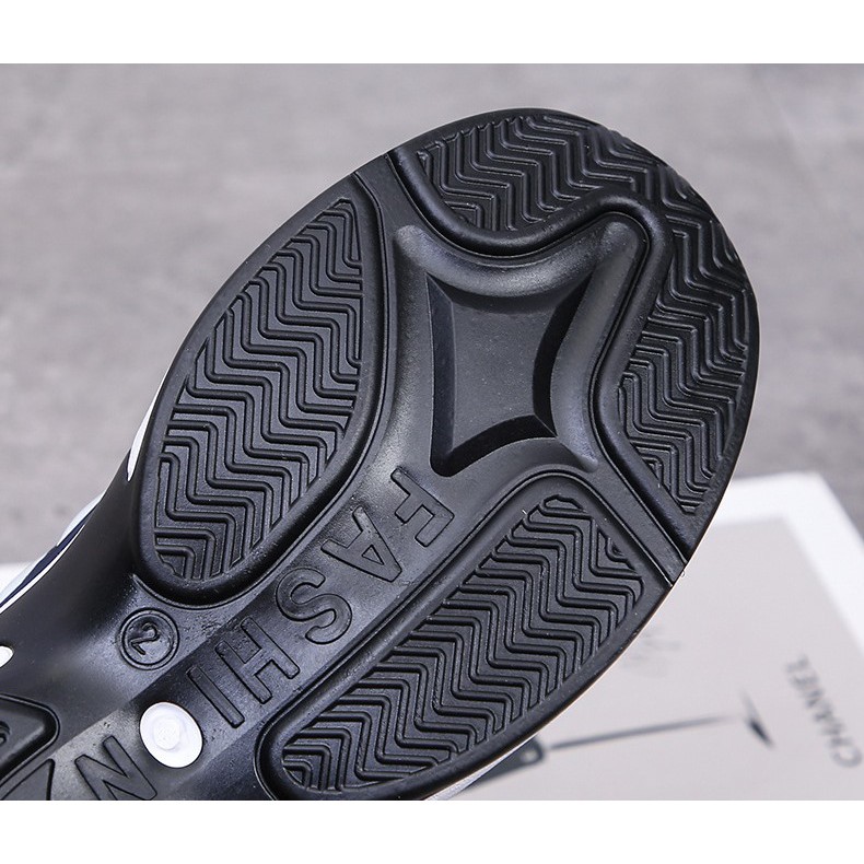 Giày thể thao Sport Sneaker trẻ trung, đế cao su nén khí tăng chiều cao, bề mặt phủ cacbon chống nước G139