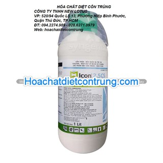 Thuốc diệt côn trùng Icon 2.5CS (chai 1 lít)