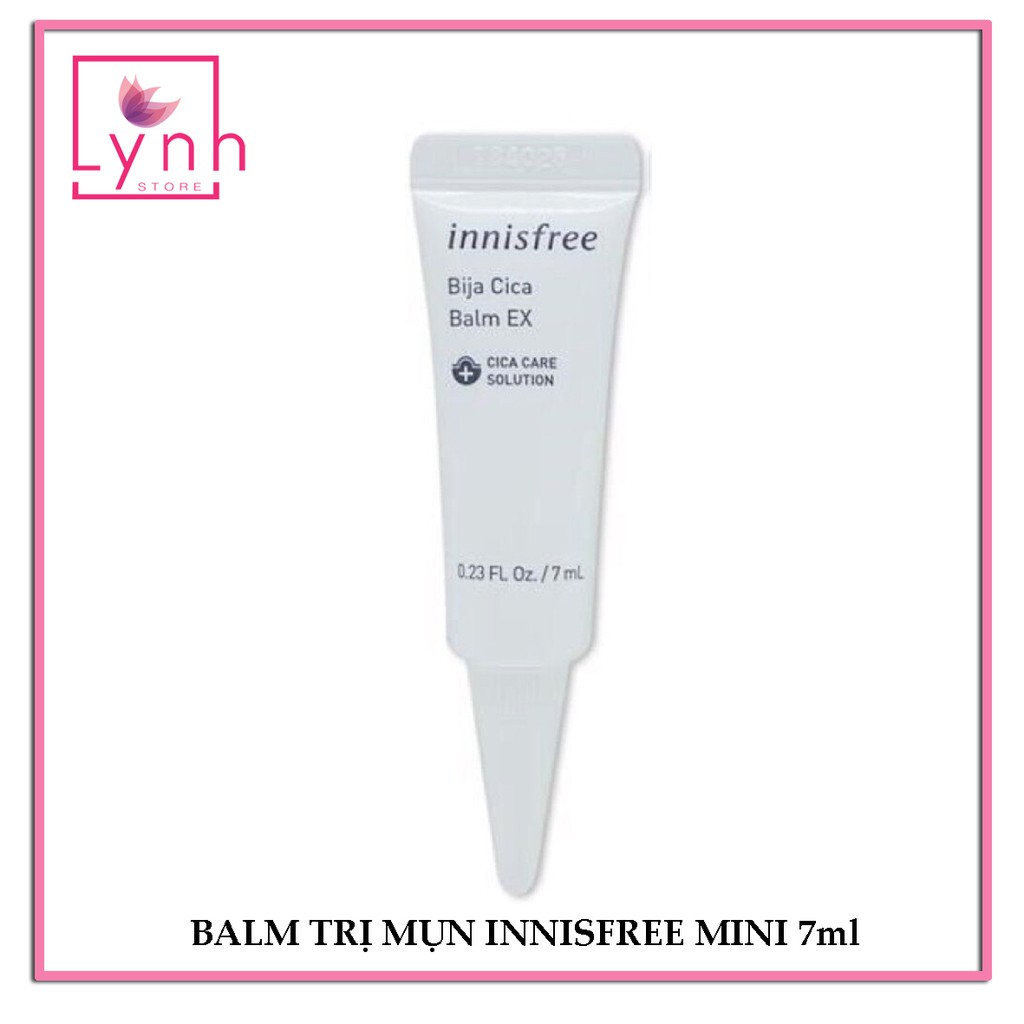 Geo bôi giảm mụn Innisfree Bija Cica Balm EX ( MINI 7ml )