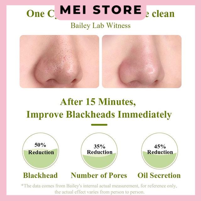 Miếng Dán Lột Mụn Đầu Đen Cho Mũi Breylee Từ Dầu Cây Trà