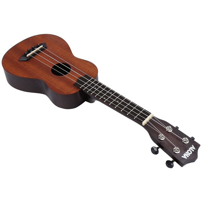 Aloha Đàn Ukulele Gỗ 4 Dây 21 Inch Cho Người Mới Bắt Đầu