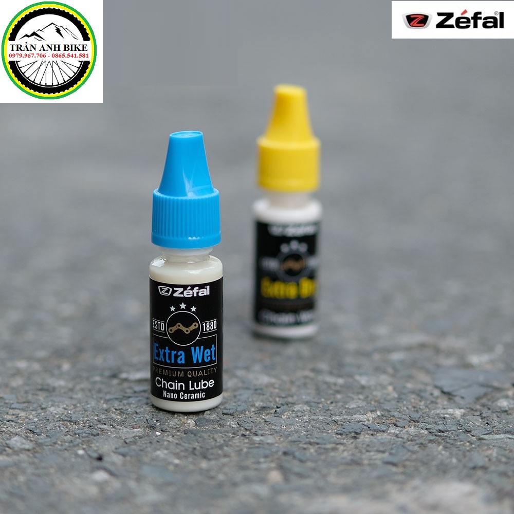 Dầu nhớt tra sên xích xe đạp ZEFAL NANO CERAMIC EXTRA WET 10ml