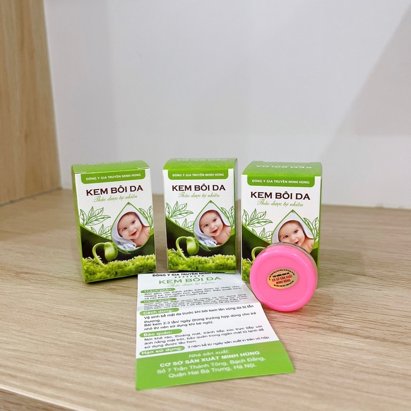 Kem mỡ bôi da Minh Hùng
